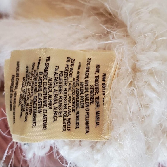 Anthropologie SLEEPING ON SNOW Shelby Eyelash Sweater Dress Turtleneck ~ XL - Picture 8 of 9